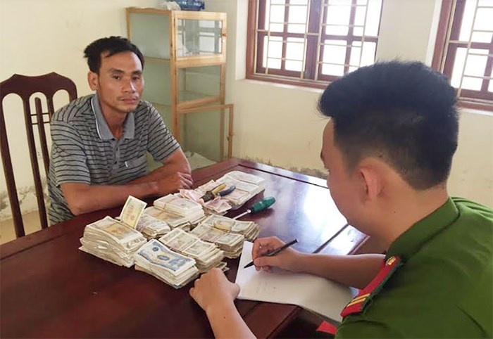 Đối tượng Trần Văn Thành. (Ảnh: ANTĐ).