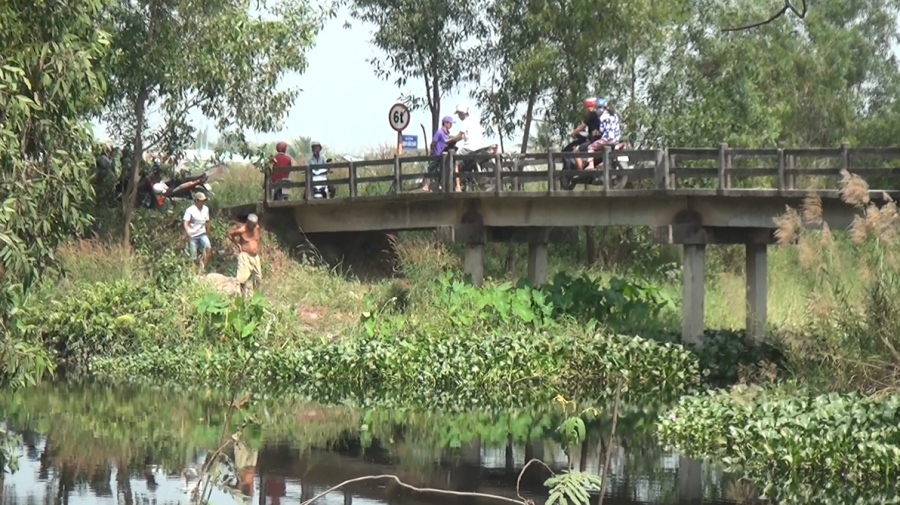 Hiện trường phát hiện vụ việc.