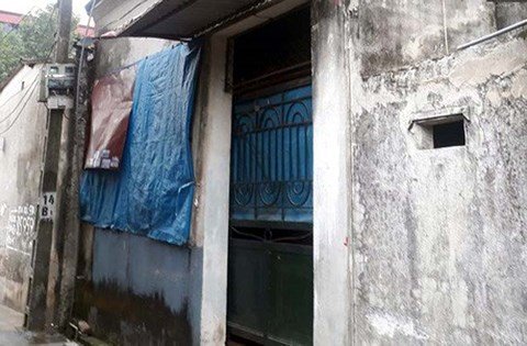 Hiện trường xảy ra vụ án mạng.