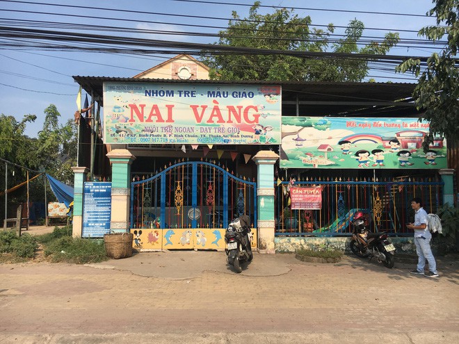 Nhà trẻ nơi xảy ra sự việc.