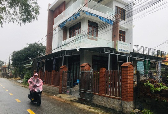 Ngôi nhà xảy ra vụ bé gái bị đâm, cướp tài sản. Ảnh: Quang Nhật.