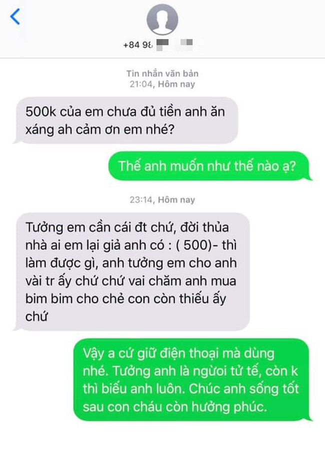 Màn đáp trả của tài xế taxi.
