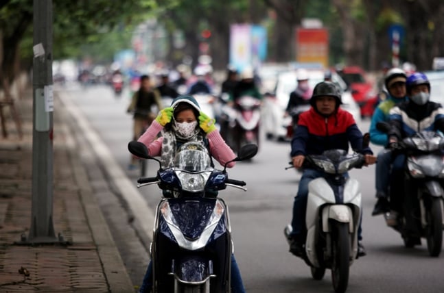 Ảnh hưởng của không khí lạnh khiến Miền Bắc mưa rét từ đêm nay.