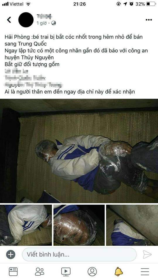 Câu chuyện được chia sẻ lên mạng xã hội khiến mọi người hoang mang.