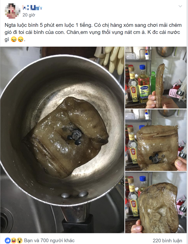 Câu chuyện được bà mẹ chia sẻ. Ảnh chụp màn hình.