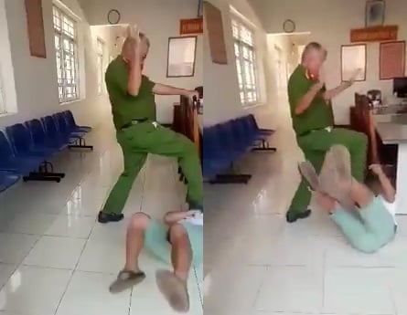 Ảnh cắt từ clip. 