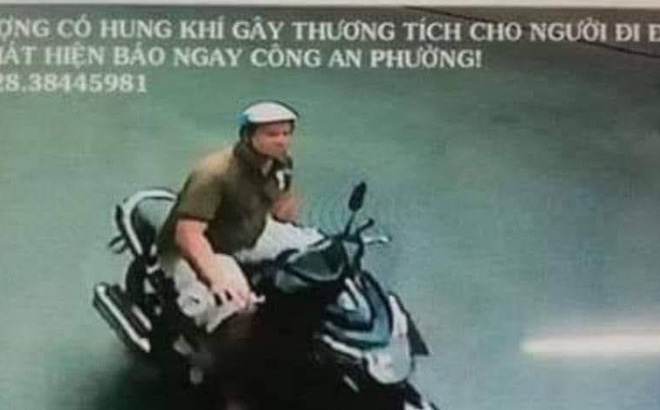 Hình ảnh người đàn ông được đăng tải trên mạng xã hội.