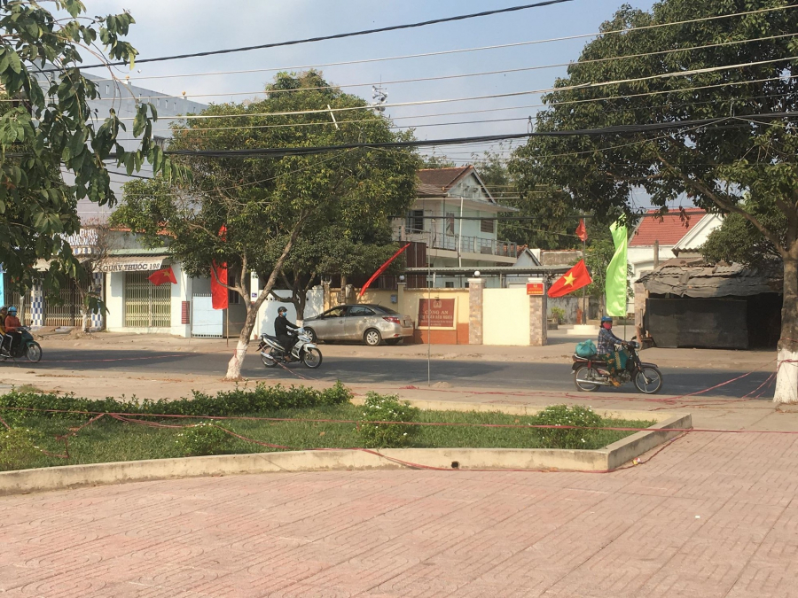 Hiện trường xảy ra vụ việc.