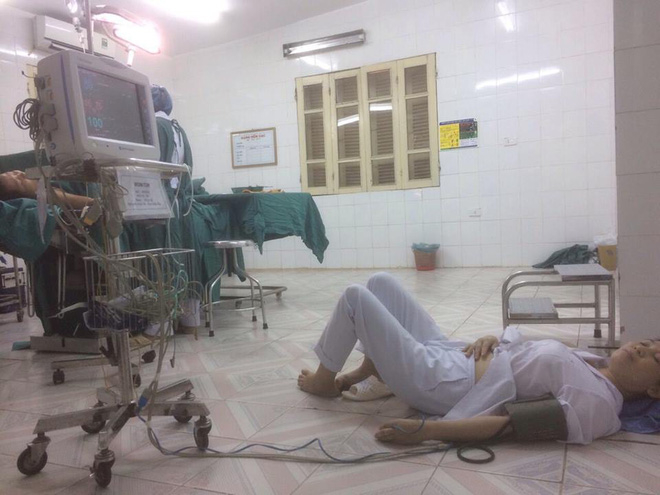 Hình ảnh người mẹ được cô gái chia sẻ.