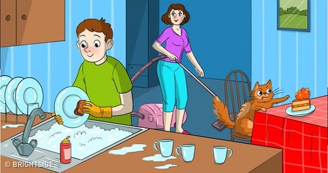 Một số chuyên gia tâm lý học cho rằng, trẻ có thể làm rất nhiều việc nhà từ khi còn nhỏ, như lau dọn bàn sau bữa tối hoặc thu gom quần áo cho vào máy giặt. Trước 13 tuổi, trẻ nên đủ khả năng là quần áo, lấy quần áo từ trong máy giặt ra, thay ga giường, rửa xe ô tô, lau chùi phòng tắm và dọn bếp gọn gàng. Cha mẹ nên kiên trì và đưa ra những yêu cầu cụ thể, đồng thời không quên khích lệ trẻ để duy trì thói quen làm việc nhà.