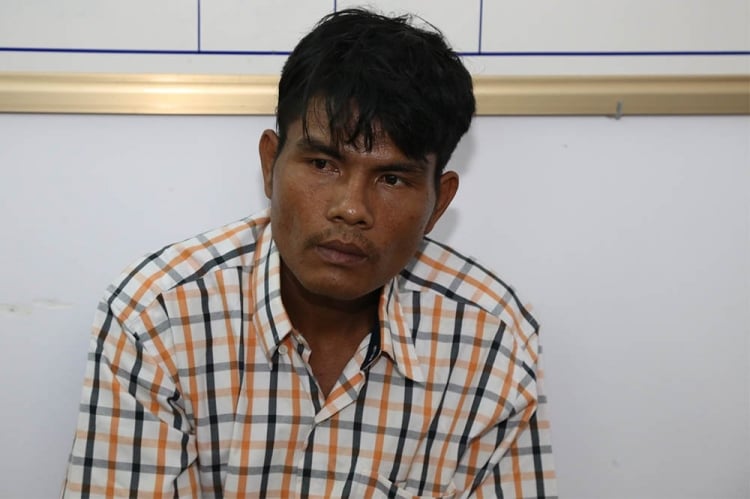 Thạch Đen. Ảnh công an cung cấp.