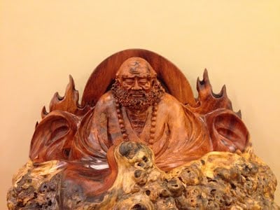 Tượng gỗ Đạt Ma Sư Tổ