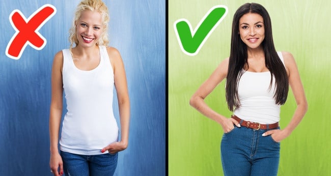 Một bộ đồ với những item quá rộng có thể khiến bạn trông lôi thôi, kém sang trọng. Nếu bạn thích phong cách này, tốt hơn là cân bằng các yếu tố khác để tôn lên hình ảnh, vóc dáng tự nhiên của bạn.