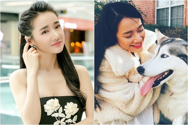 Ở bức hình chụp chung cùng đồng nghiệp mới đây, người hâm mộ nhanh chóng phát hiện gương mặt Nhã Phương có nhiều nét thay đổi trong giai đoạn mang bầu.    
