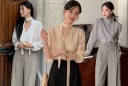 Quần âu ống suông là “vũ khí mặc đẹp” công sở vì phối với kiểu áo nào cũng thanh lịch