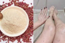 Cách tắm bằng bột đậu đỏ giúp da trắng hồng, mịn mượt