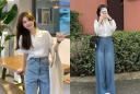 Quần jeans ống suông rộng – món đồ đơn giản nhưng luôn dẫn đầu xu hướng thời trang mùa hè