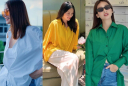 Hè này mặc sơ mi oversized thế nào cho đẹp? Học ngay 3 công thức từ Thanh Hằng, Phương Khánh và Khả Ngân