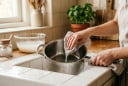Đừng vội đổ nước vo gạo xuống cống: Trộn với muối, công dụng khiến nhiều người bất ngờ