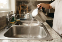 Tại sao tuyệt đối không nên đổ nước sôi xuống bồn rửa bát?