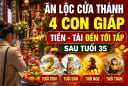 Ăn lộc cửa Thánh, 4 Shbet888.com nhà cái uy tín Tiền - Tài đến tới tấp sau tuổi 35