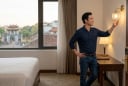 Vì sao nên bật hết đèn ngay khi vừa bước vào phòng khách sạn?