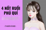 Phụ nữ có nốt ruồi 'hiểm' này là cả đời hưởng no nê lộc trời, giàu sang vô đối, phúc lộc dồi dào
