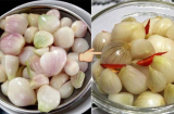 Làm dưa hành khi ăn tết cứ cho thêm một loại gia vị này, đảm bảo ngon giòn không sợ hăng