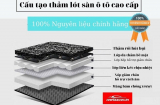 Checklist Những Ưu Điểm Hàng Đầu Của Thảm Lót Sàn Ô Tô 6D
