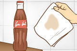 Mẹo biến coca thành chất tẩy rửa nhà bếp cực hiệu quả