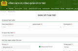 5 bước đăng ký tạm trú, tạm vắng online đơn giản, nhanh gọn