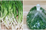 Bảo quản hành lá theo cách này để cả tháng vẫn tươi nguyên, chị em nội trợ nhiều người chưa biết
