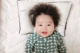 Lý do khiến tóc trẻ sơ sinh bị dựng đứng mẹ cần biết, coi chừng thiếu chất