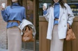 Gợi ý 3 bản phối áo khoác và áo len để nổi bật mà chẳng kém phần thanh lịch
