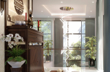 Mẫu nhà phố 2 tầng sang xịn như biệt thự, ngắm nội thất bên trong mới ngây ngất