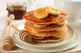 Cách làm bánh pancake thơm ngon, mềm xốp mà không cần bột nở