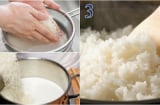 Nấu cơm đừng chỉ cho nước vào gạo, thêm thứ nguyên liệu này cơm thơm phức, dẻo quyện
