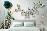 Thế Giới Giấy Dán Tường và tranh dán tường 3d siêu đẹp cho phòng ngủ