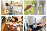 7 mẹo tuyệt hay giúp các bà nội trợ dọn dẹp nhà cửa sạch bong chỉ trong 'phút mốt'