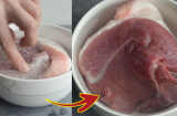 Cho dù thịt đông cứng như bê tông: Chỉ cần hòa vài giọt này vào rã đông 5 phút đã mềm tan