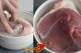 Thịt đông cứng tới đâu, chỉ cần thêm giọt này vào sẽ ra đông 'ngay lập tức'