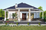 7 mẫu nhà cấp 4 mái Nhật rộng rãi với vẻ đẹp ấn tượng