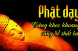 5 điều kẻ dại luôn thích khoe khoang, người khôn ngoan không hé răng nửa lời