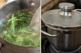 Mở hay đậy vung khi luộc rau? Nhiều người làm sai mất hết chất bổ
