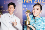 Puka lộ vẻ bối rối khi giải thích về cái nắm tay với Gin Tuấn Kiệt tại lễ trao giải Ngôi Sao Xanh