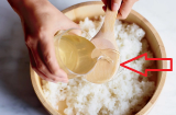 Bỏ thêm một thứ này vào nồi, bất chấp trời nóng cơm nguội để qua đêm vẫn dẻo ngon
