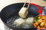 Ngâm đậu phụ vào nước này trước khi chiên, đậu vàng giòn, thơm nức mà không tốn dầu