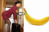 Nữ tiếp viên hàng không thường mang theo một quả chuối lên máy bay, dùng nó làm gì?