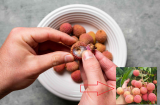 Cứ nhắm lấy quả vải đỏ bảo sao chua loét: Đây mới là cách chọn quả dày cùi, không sâu
