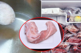 Lấy thịt trong tủ lạnh đông cứng tới đâu, thêm giọt này vào sẽ rã đông trong vài phút